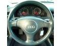 Silver/Ebony Black 2003 Audi RS6 4.2T quattro Steering Wheel