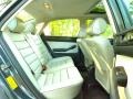 2003 Audi RS6 Silver/Ebony Black Interior Rear Seat Photo