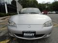 2002 Sunlight Silver Metallic Mazda MX-5 Miata LS Roadster  photo #2