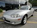 2002 Sunlight Silver Metallic Mazda MX-5 Miata LS Roadster  photo #9