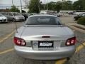 2002 Sunlight Silver Metallic Mazda MX-5 Miata LS Roadster  photo #15