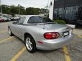 2002 Sunlight Silver Metallic Mazda MX-5 Miata LS Roadster  photo #16