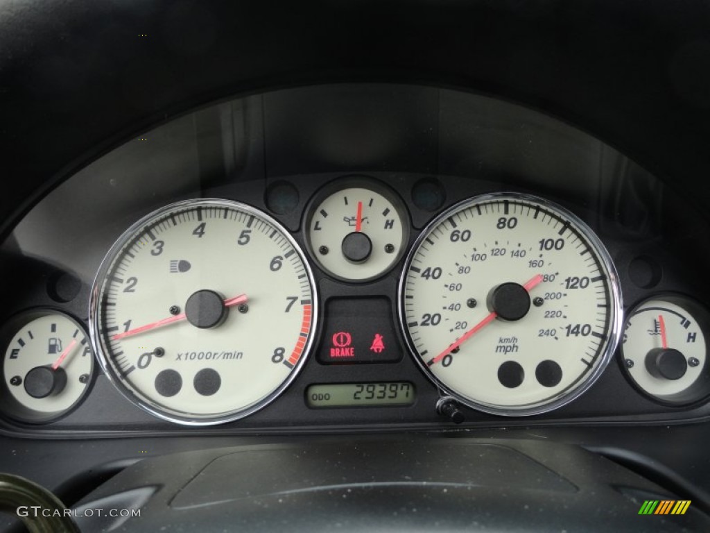2002 Mazda MX-5 Miata LS Roadster Gauges Photo #65062945