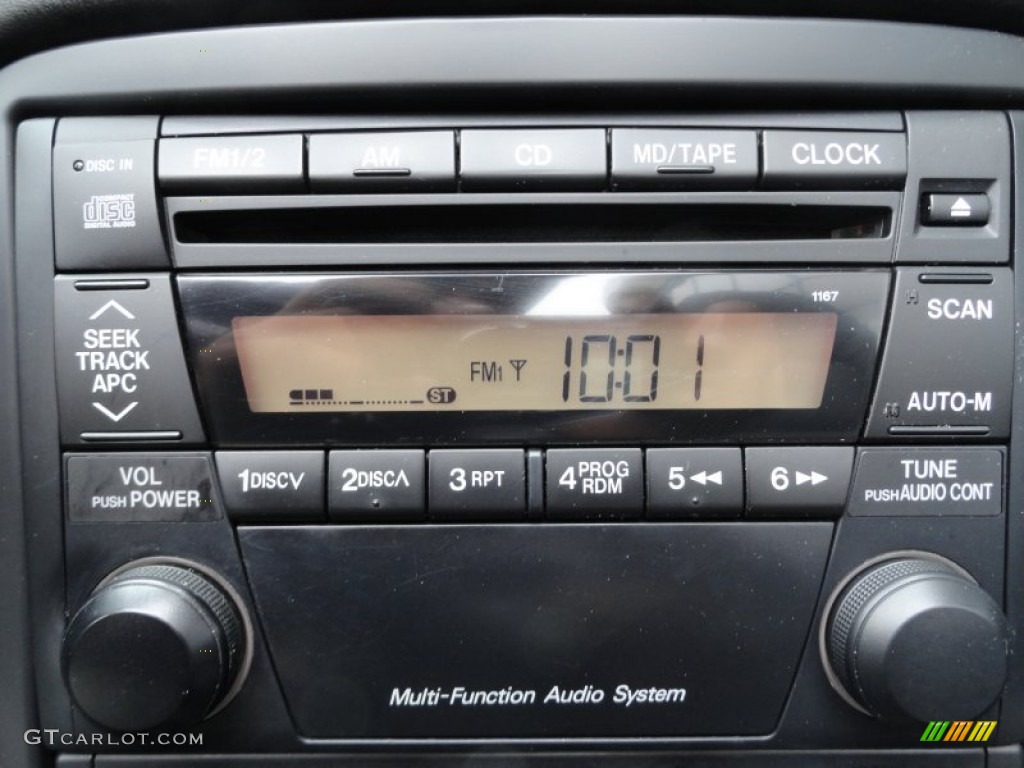 2002 Mazda MX-5 Miata LS Roadster Audio System Photos