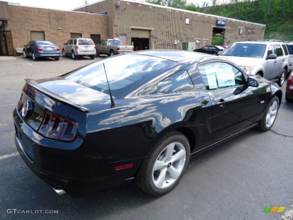 2013 Mustang GT Coupe - Black / Charcoal Black photo #2