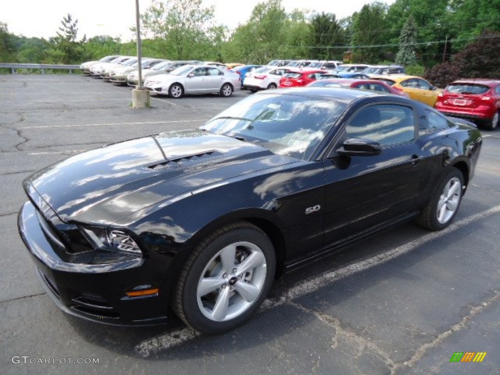2013 Mustang GT Coupe - Black / Charcoal Black photo #5