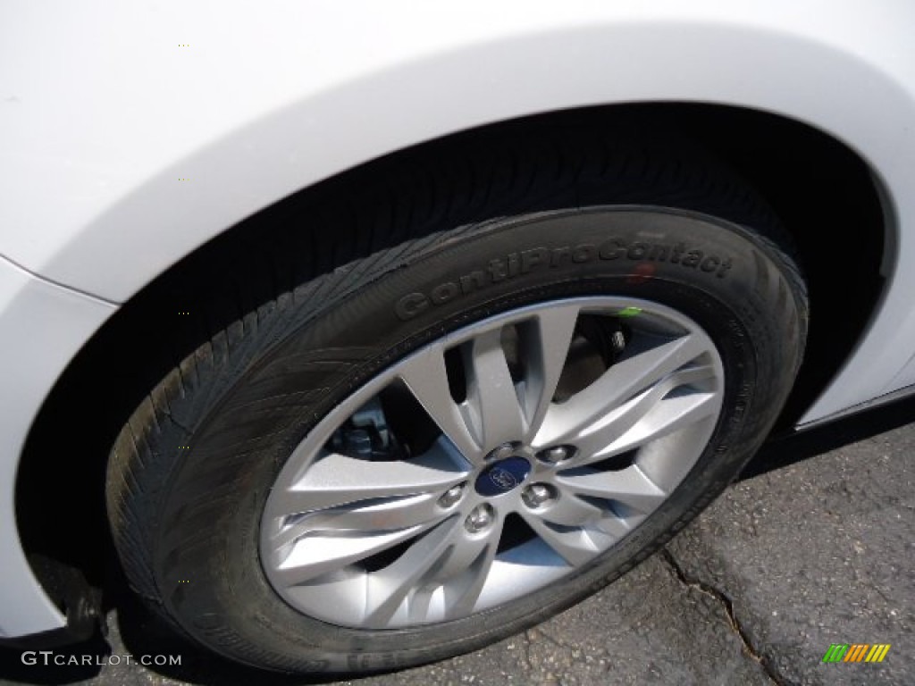 2012 Focus SEL Sedan - Oxford White / Charcoal Black photo #7