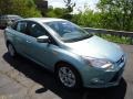2012 Frosted Glass Metallic Ford Focus SEL Sedan  photo #1