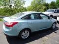 2012 Frosted Glass Metallic Ford Focus SEL Sedan  photo #2