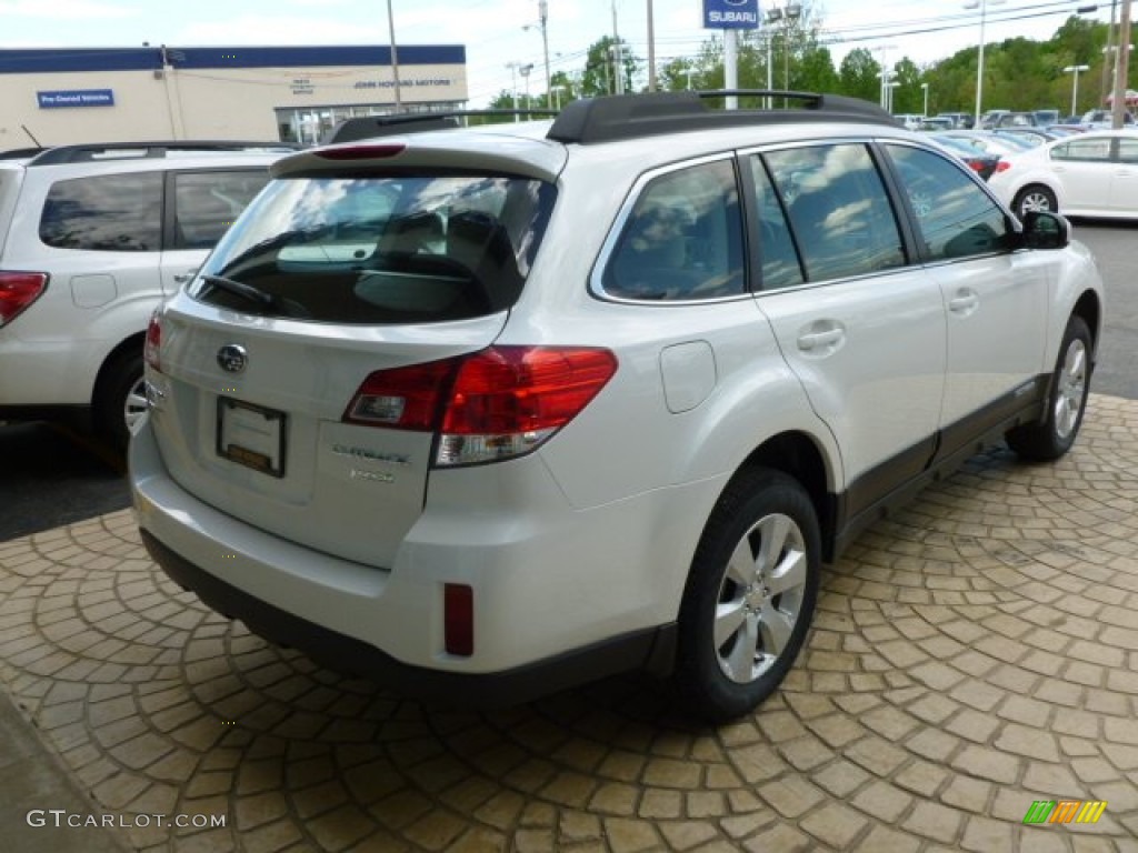 2012 Outback 2.5i - Satin White Pearl / Warm Ivory photo #6