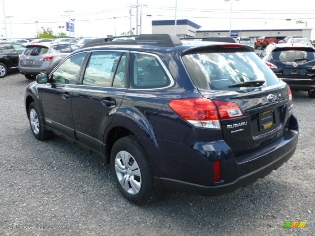 2012 Outback 2.5i - Deep Indigo Pearl / Warm Ivory photo #5