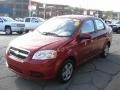 Sport Red - Aveo LT Sedan Photo No. 4