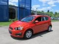Inferno Orange Metallic - Sonic LT Hatch Photo No. 1