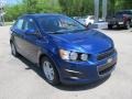 2012 Blue Topaz Metallic Chevrolet Sonic LT Sedan  photo #5