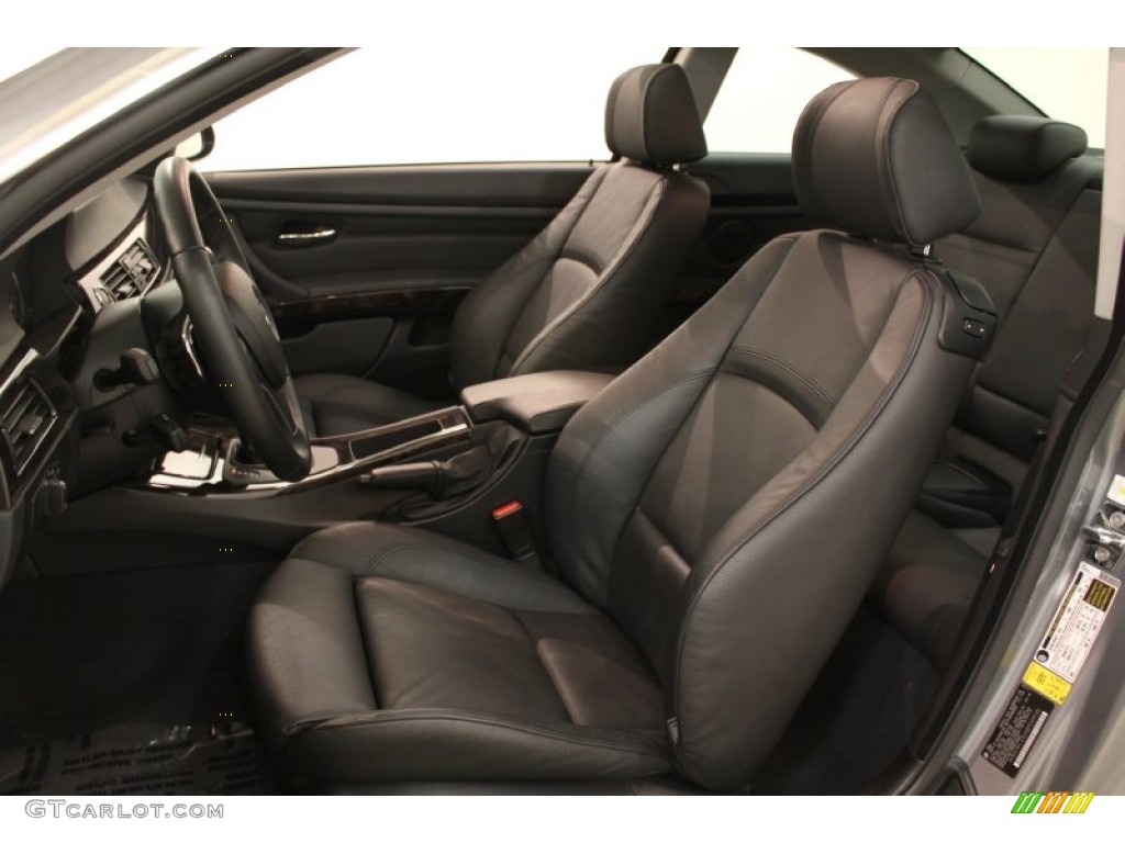 2008 3 Series 328xi Coupe - Space Grey Metallic / Black Dakota Leather photo #9