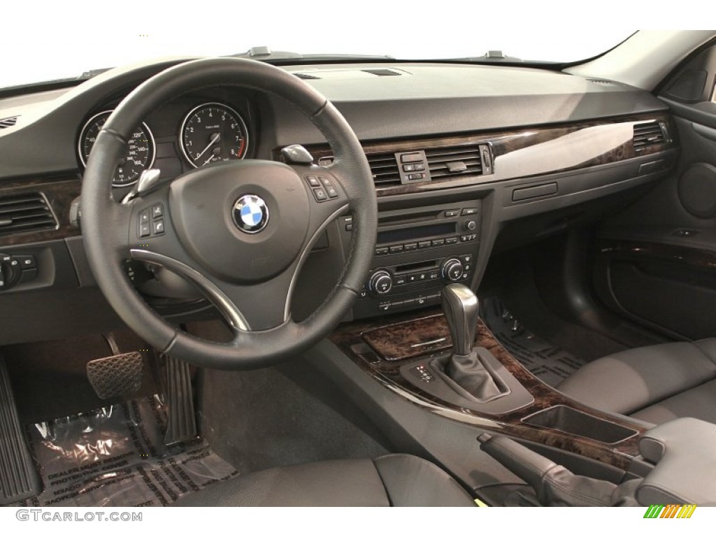 2008 3 Series 328xi Coupe - Space Grey Metallic / Black Dakota Leather photo #10