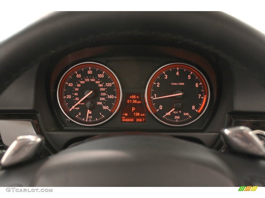 2008 3 Series 328xi Coupe - Space Grey Metallic / Black Dakota Leather photo #13