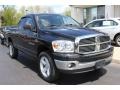 2007 Brilliant Black Crystal Pearl Dodge Ram 1500 SLT Quad Cab 4x4  photo #16