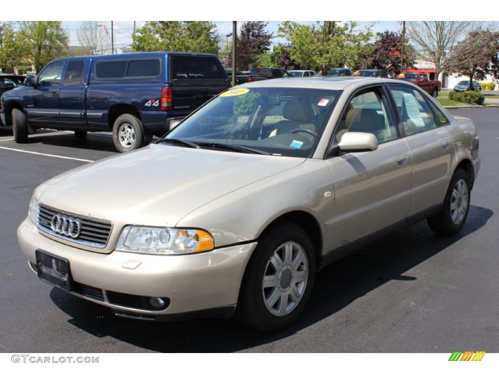 2001 A4 1.8T quattro Sedan - Melange Metallic / Ecru/Clay photo #1