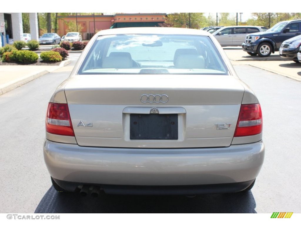 2001 A4 1.8T quattro Sedan - Melange Metallic / Ecru/Clay photo #13