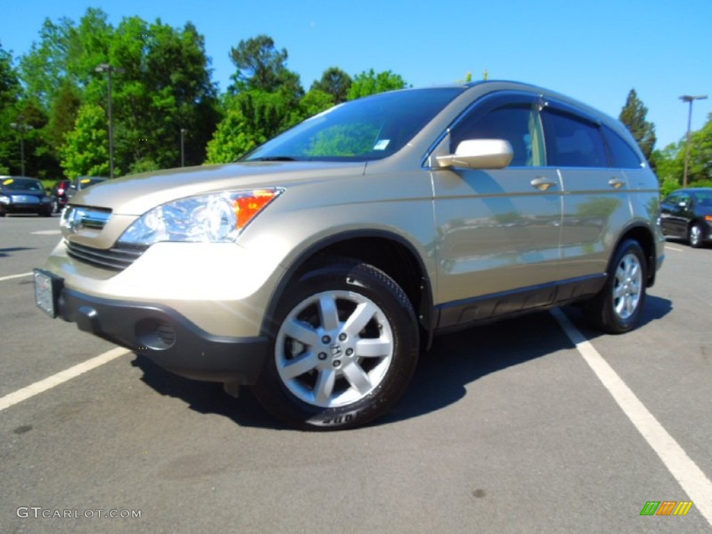 2008 CR-V EX-L - Borrego Beige Metallic / Ivory photo #1