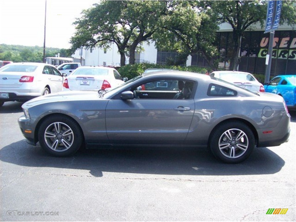 2011 Mustang V6 Premium Coupe - Sterling Gray Metallic / Charcoal Black photo #14