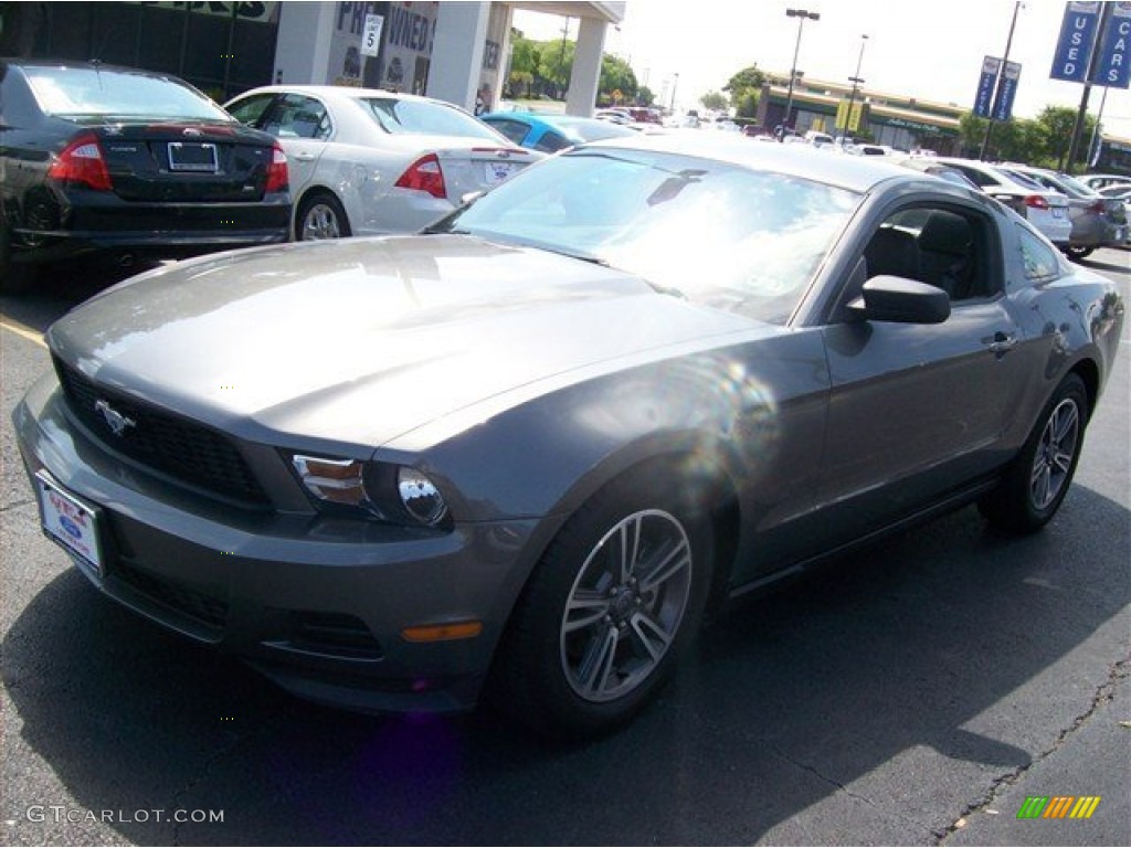 2011 Mustang V6 Premium Coupe - Sterling Gray Metallic / Charcoal Black photo #15