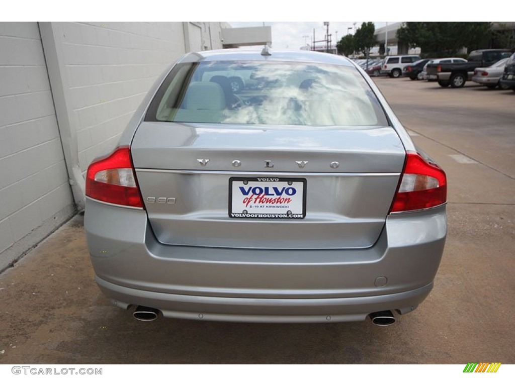 2012 S80 3.2 - Electric Silver Metallic / Sandstone Beige photo #17