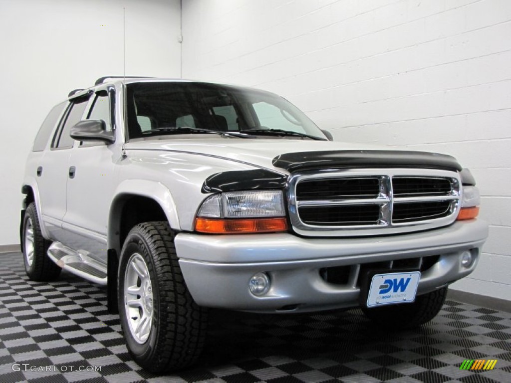 Bright Silver Metallic Dodge Durango