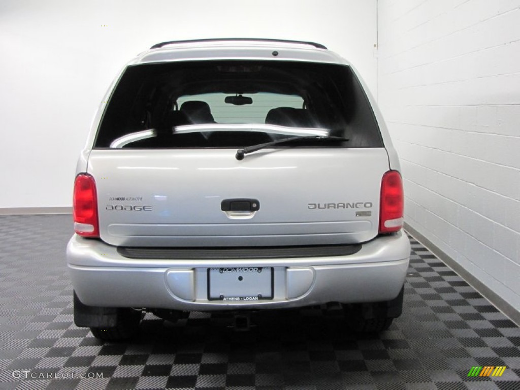 2003 Durango SLT 4x4 - Bright Silver Metallic / Dark Slate Gray photo #4