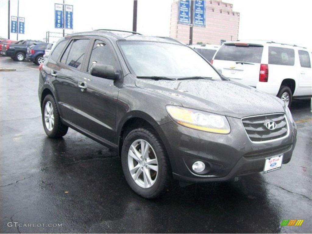 Black Forest Green Metallic Hyundai Santa Fe