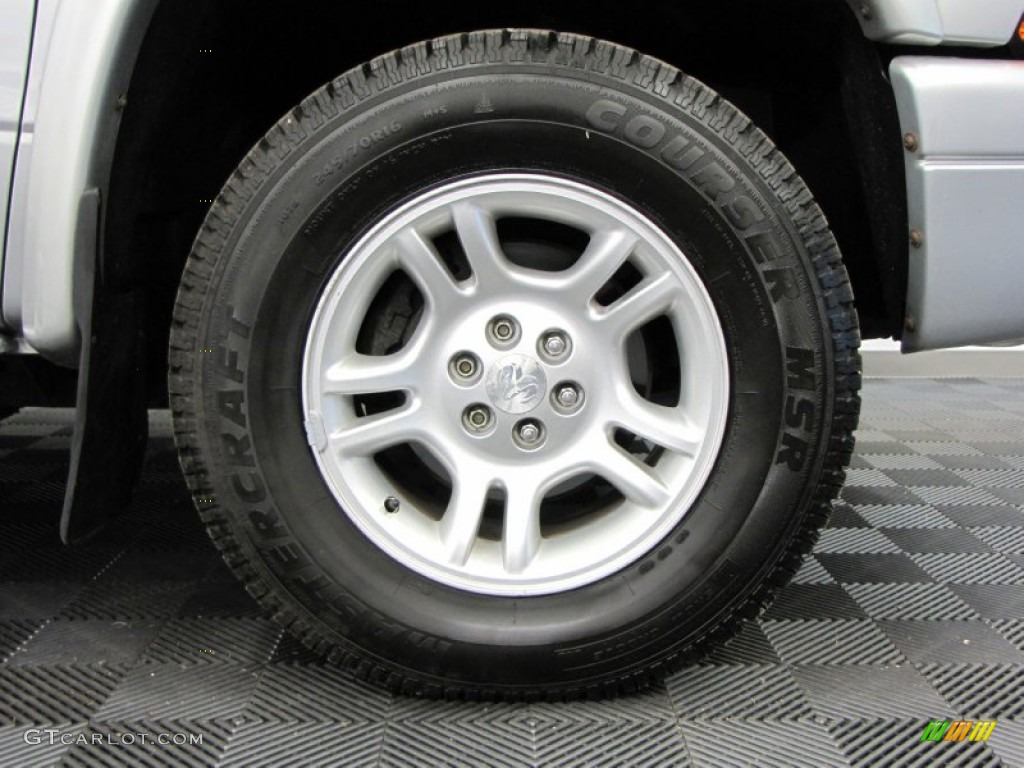2003 Dodge Durango SLT 4x4 Wheel Photo #65074970