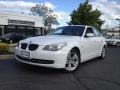 2009 Alpine White BMW 5 Series 528i Sedan  photo #1