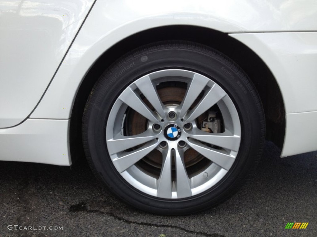 2009 5 Series 528i Sedan - Alpine White / Cream Beige photo #7