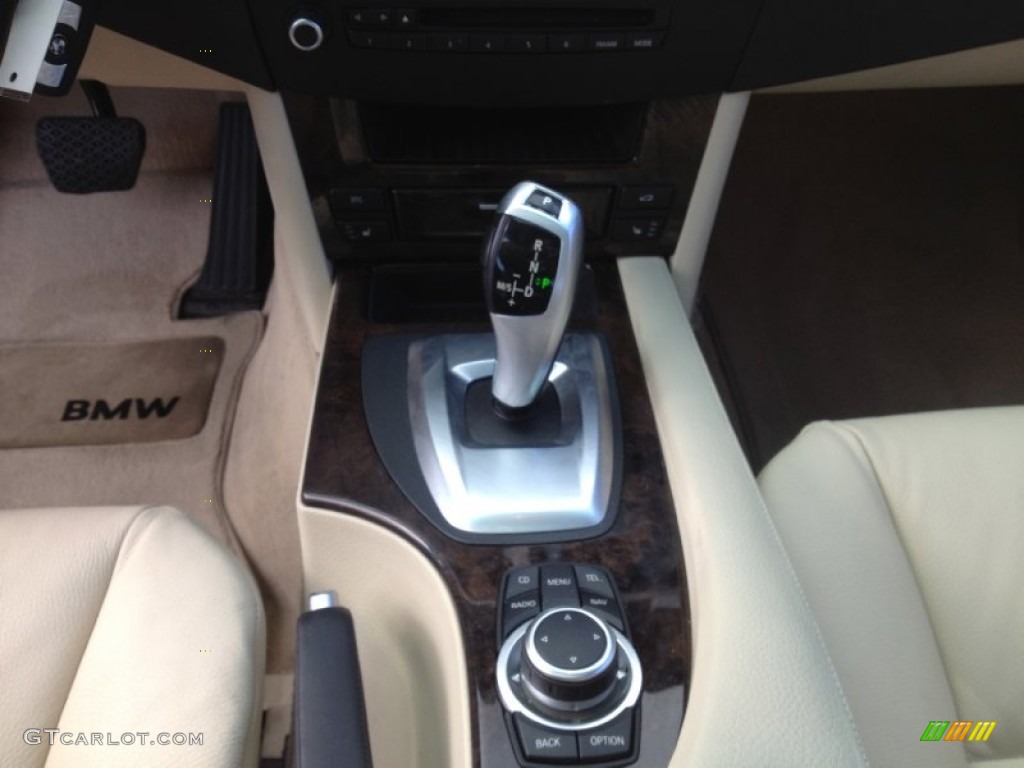 2009 5 Series 528i Sedan - Alpine White / Cream Beige photo #14