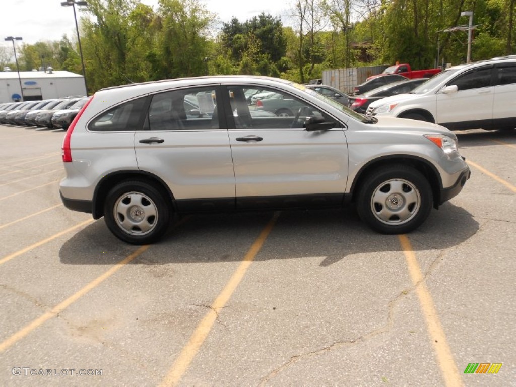 2009 CR-V LX 4WD - Alabaster Silver Metallic / Gray photo #28