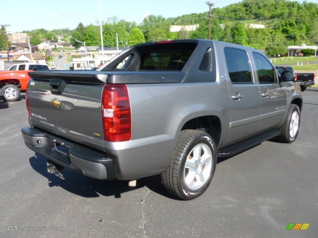 Graystone Metallic 2009 Chevrolet Avalanche LT 4x4 Exterior Photo #65078381
