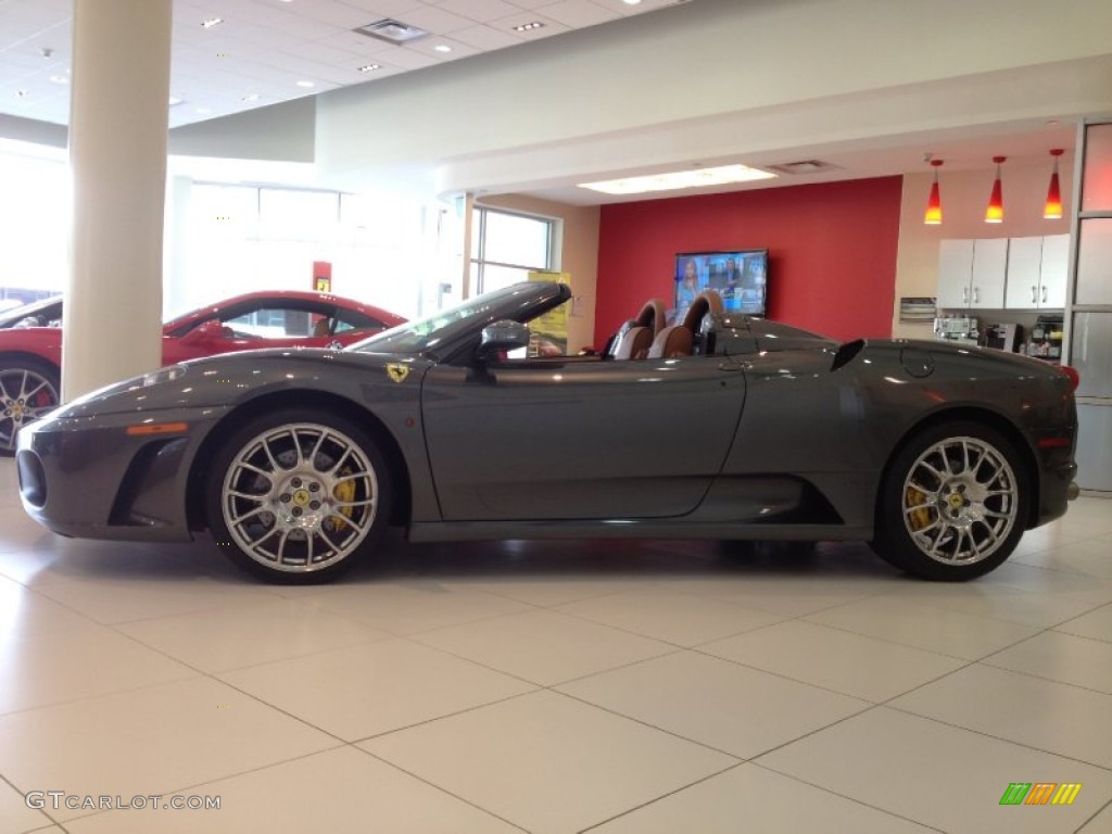 Grigio Silverstone (Dark Grey Metallic) 2007 Ferrari F430 Spider F1 Exterior Photo #65078504