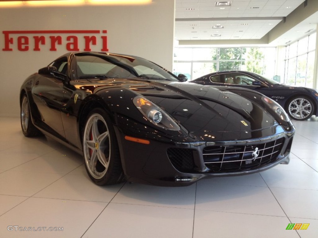 Nero (Black) 2010 Ferrari 599 GTB Fiorano HGTE Exterior Photo #65078606