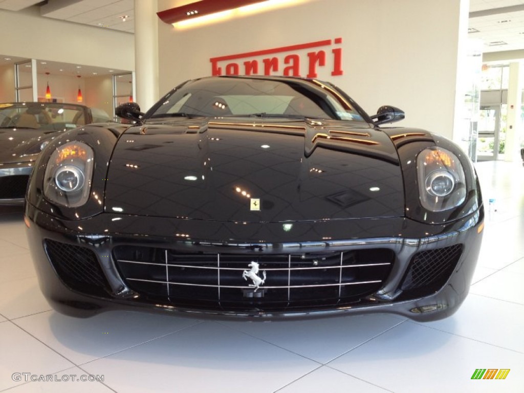 Nero (Black) 2010 Ferrari 599 GTB Fiorano HGTE Exterior Photo #65078615