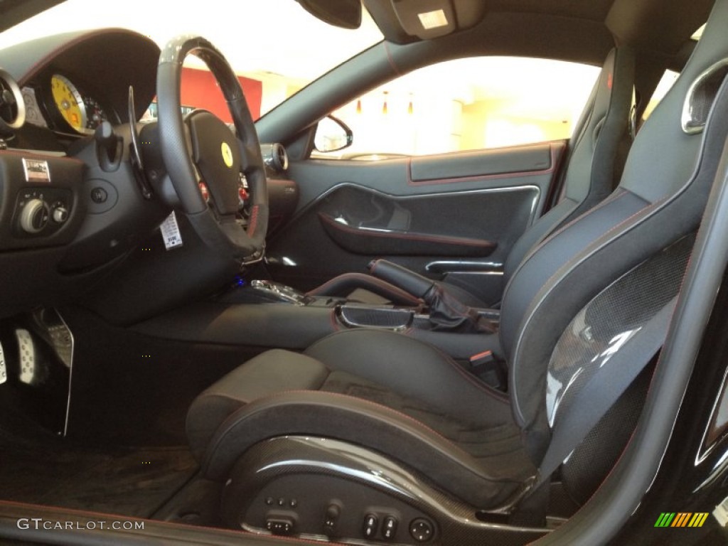 Nero Interior 2010 Ferrari 599 GTB Fiorano HGTE Photo #65078831