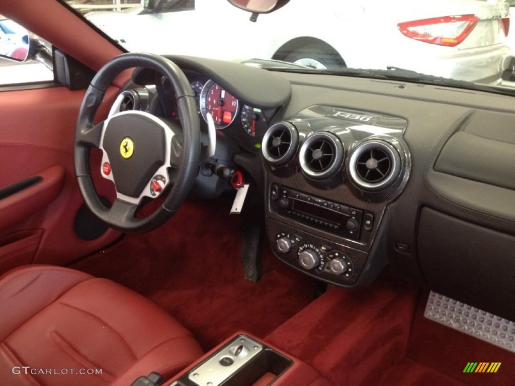 2006 Ferrari F430 Spider F1 Rosso (Red) Dashboard Photo #65079041