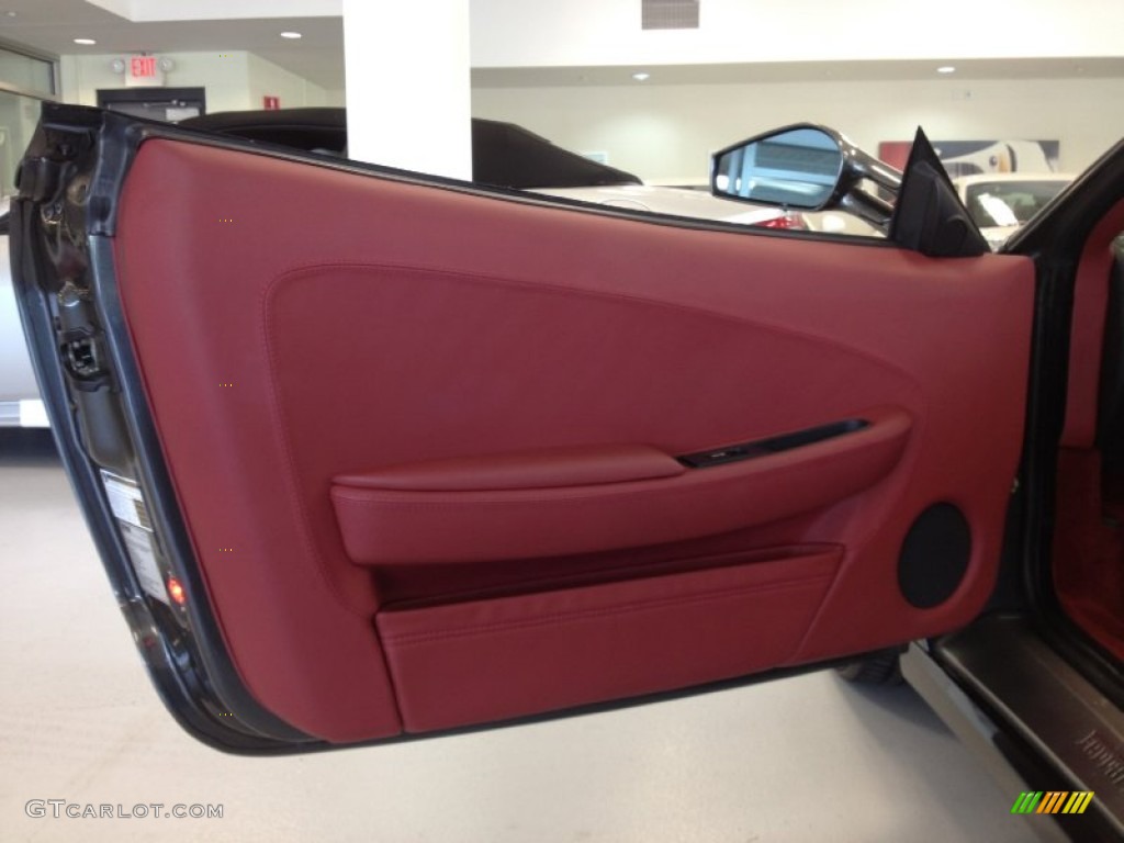2006 F430 Spider F1 - Grigio Silverstone (Dark Grey Metallic) / Rosso (Red) photo #17