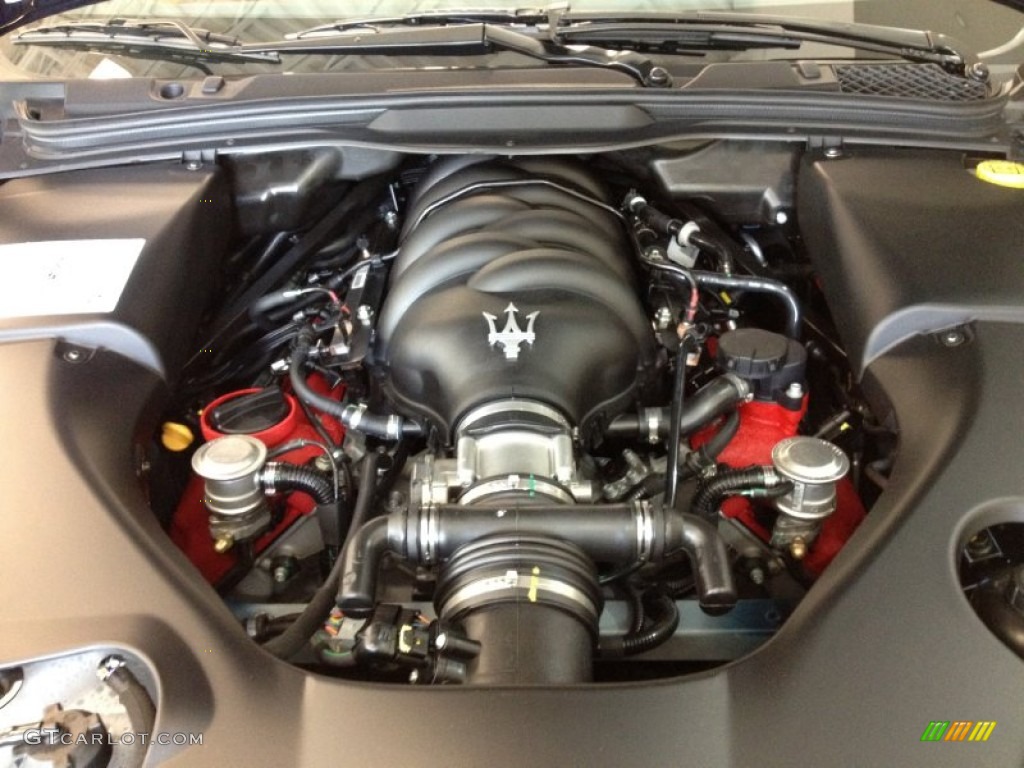 2012 Maserati GranTurismo Convertible GranCabrio 4.7 Liter DOHC 32-Valve VVT V8 Engine Photo #65079252