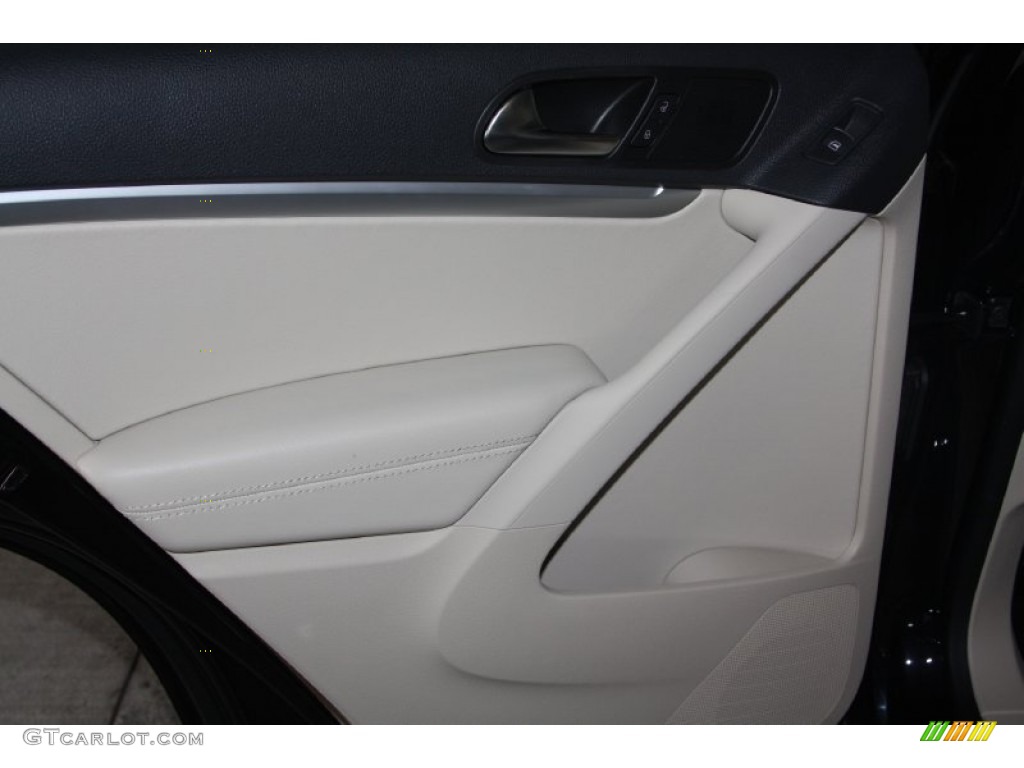 2012 Tiguan SEL - Deep Black Metallic / Beige photo #20