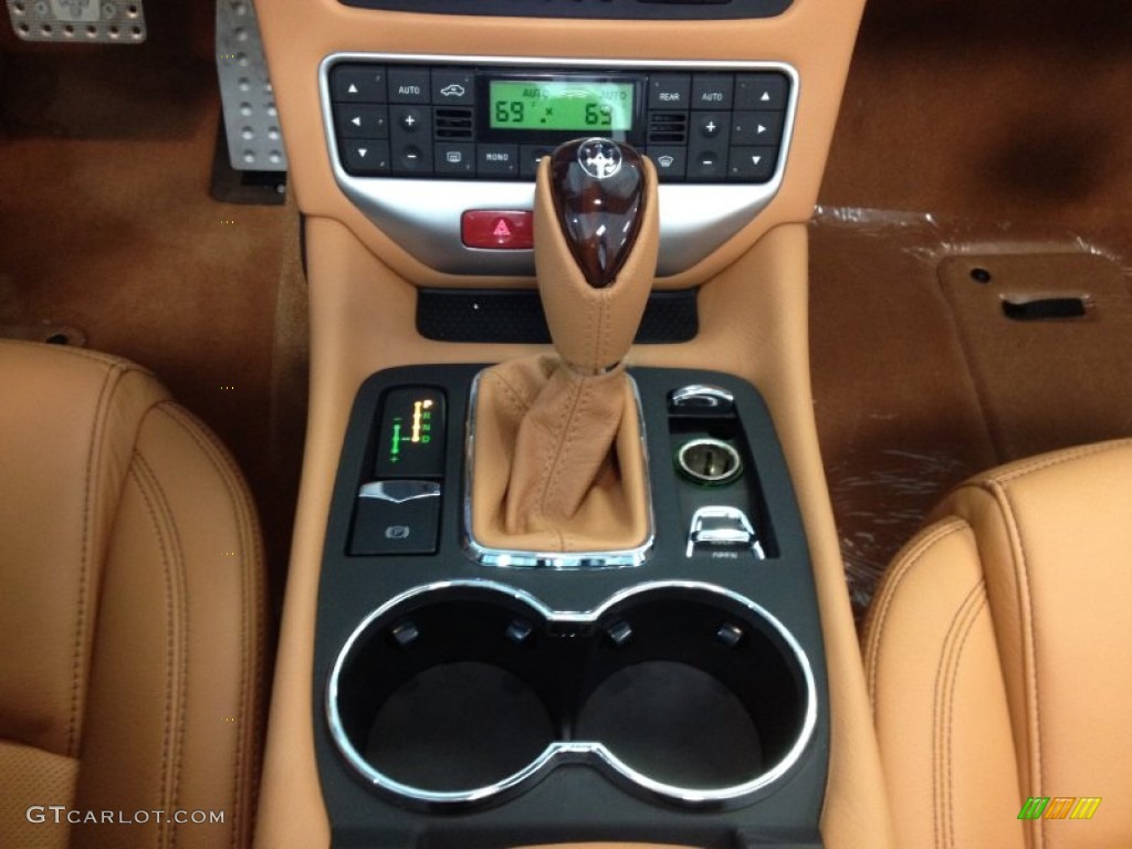 2012 Maserati GranTurismo Convertible GranCabrio 6 Speed ZF Paddle-Shift Automatic Transmission Photo #65079359