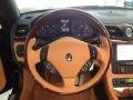 Pearl Beige 2012 Maserati GranTurismo Convertible GranCabrio Steering Wheel