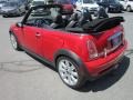 2005 Chili Red Mini Cooper S Convertible  photo #28