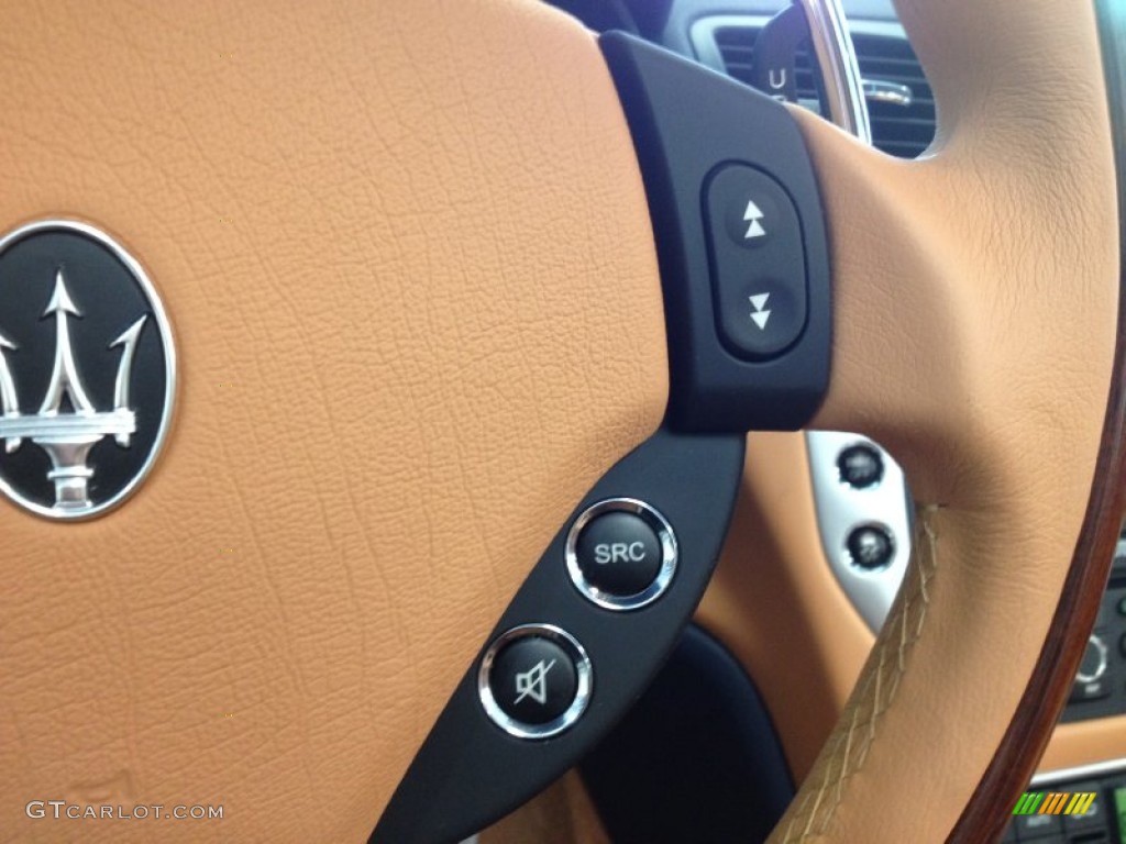 2012 Maserati GranTurismo Convertible GranCabrio Controls Photo #65079386