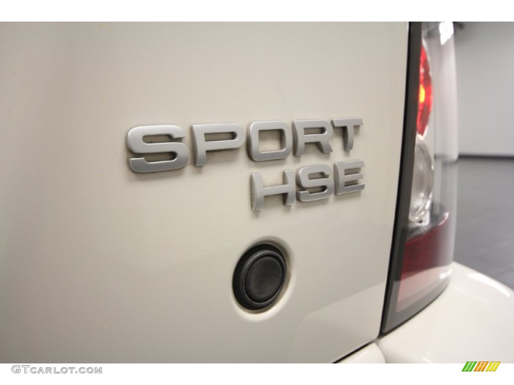 2010 Range Rover Sport HSE - Alaska White / Almond/Nutmeg Stitching photo #54